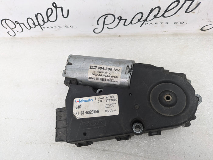BMW E46 Sunroof Motor