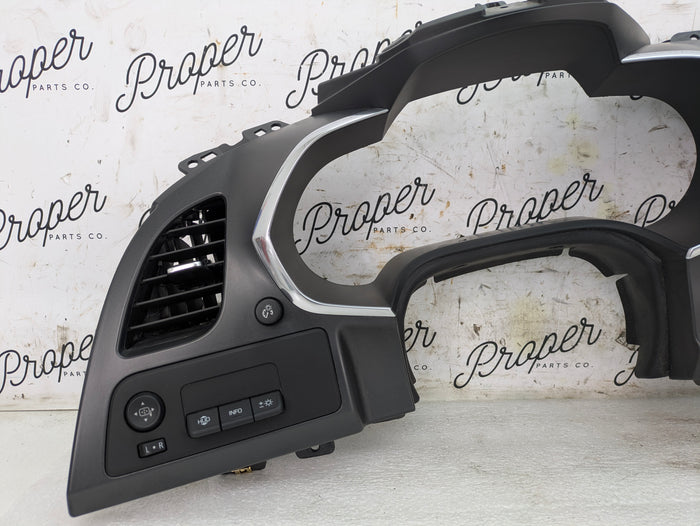 Chevrolet C7 Corvette Stingray Z51 Radio/HVAC Control Panel & Gauge Cluster Trim 23169940