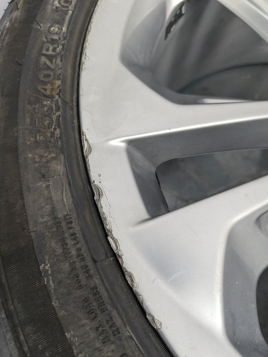 2015-2018 Audi 8U Q3 Aluminum Double 5 Spoke Wheel Set 8.5J X 19 Et 36 8U0601025AD