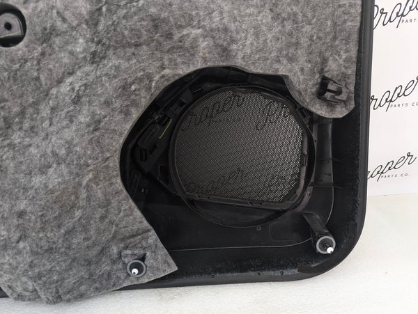 2016-2018 Audi 8U Q3 Right Front Interior Door Panel Black 8U18994R2