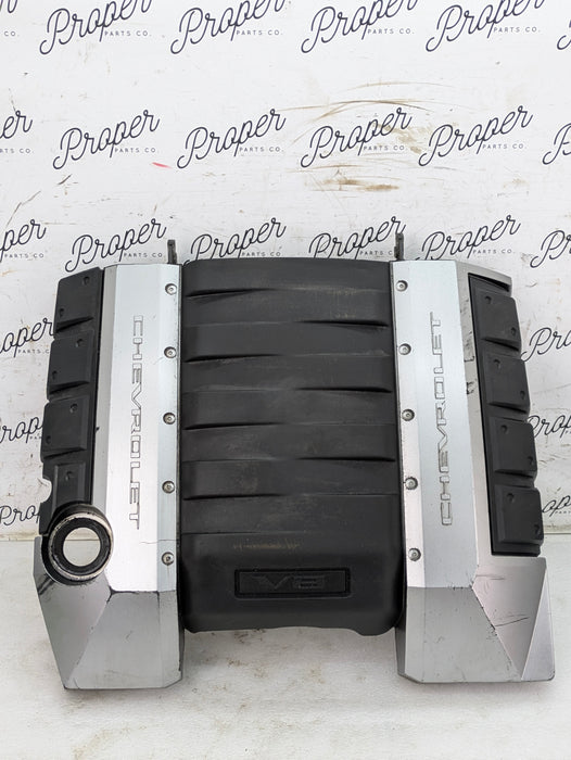 2010-2015 Chevrolet 2SS LS3 V8 Factory Engine Cover & Bracket 92246784 *Damaged*