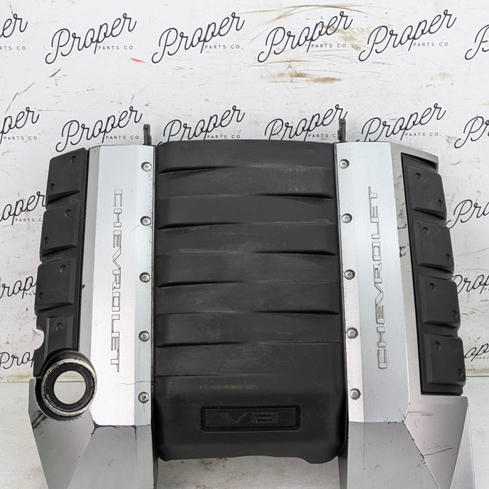 2010-2015 Chevrolet 2SS LS3 V8 Factory Engine Cover & Bracket 92246784 *Damaged*