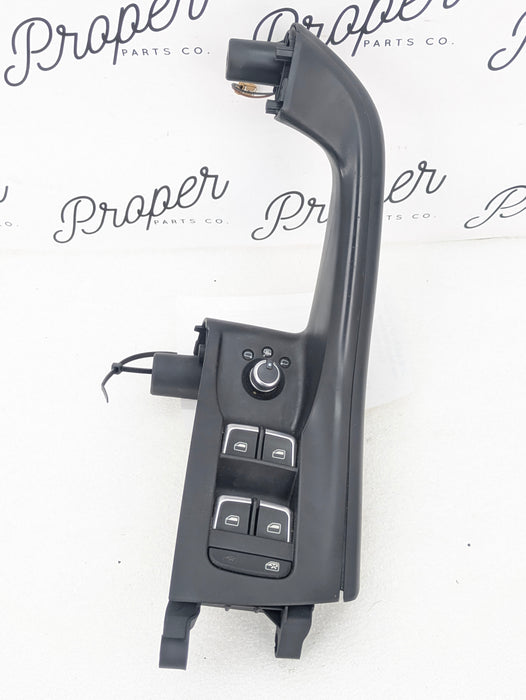 2015-2018 Audi 8U Q3 Driver Left Door Window Switch & Master Control Switch 8V0959851