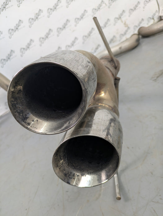 Chevrolet C7 Corvette Stingray Z51 Left/Right Straight Pipe Exhaust Muffler Pair Set W/Actuators 84897442 *NOTE*