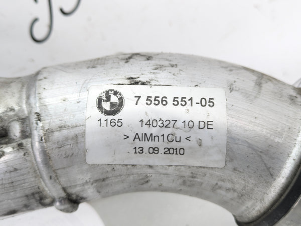 BMW E90 E92 E93 335i 335xi N54 Turbocharger Outlet Charge Induction Tract Pipe 7556551