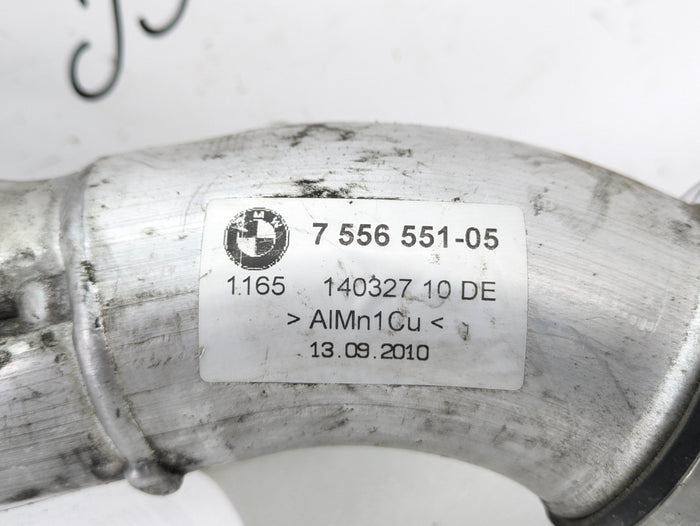 BMW E90 E92 E93 335i 335xi N54 Turbocharger Outlet Charge Induction Tract Pipe 7556551