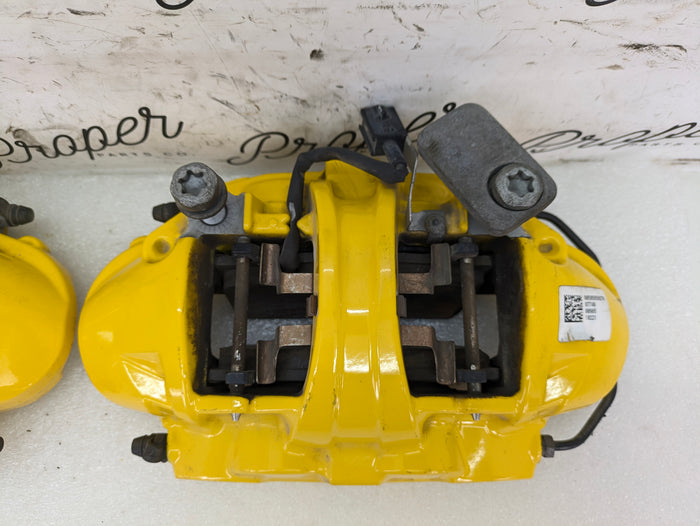 2018-2024 Alfa Romeo Stelvio 2.0 Brembo Front Caliper Set Left Right Yellow