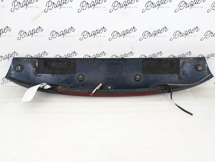 BMW E46 330i 325i Wagon Touring Orient Blue Rear Spoiler & Third Brake Light 8368764/8235987 *DAMAGED*