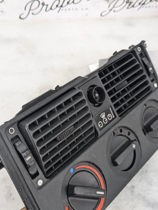 BMW E21 320i 323i 318i HVAC Climate Control Panel 64111370035 *DAMAGED*