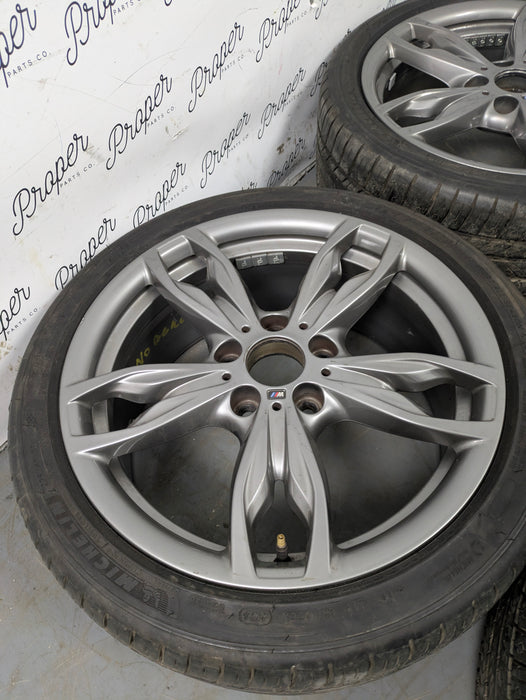 BMW 135i M Sport OEM Staggered Style 436 18 Inch Ferric Wheels/Rims Set Of 4  7845870/7845871