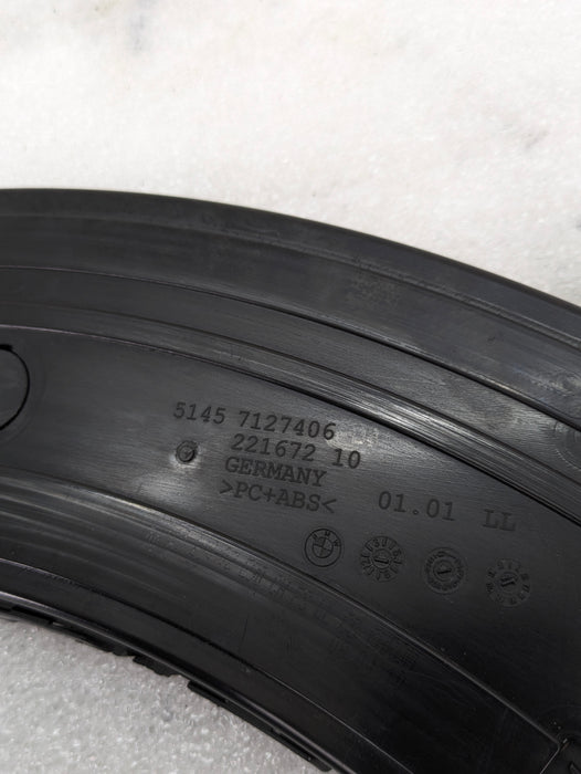 BMW E90 E91 E92 E93 3 Series Left Driver Side Front Cupholder Black 7127406 *Damage*