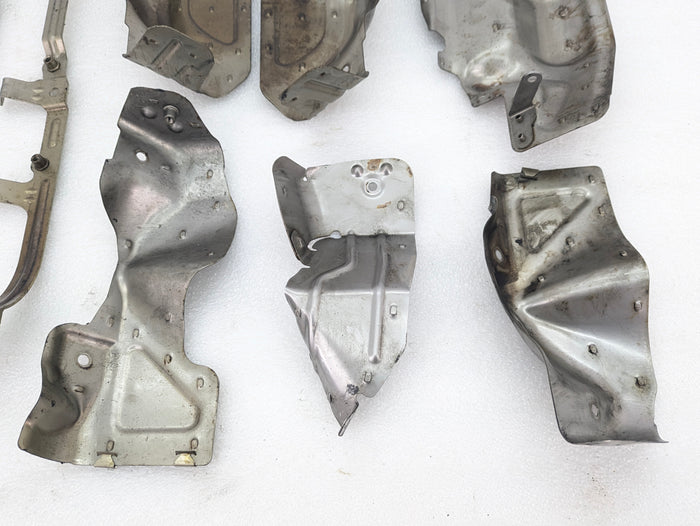 BMW E60 E61 M5 E63 E64 M6 S85 Engine Oil Pump Heat Shields & Plates Set 7835887/2282930/7835888