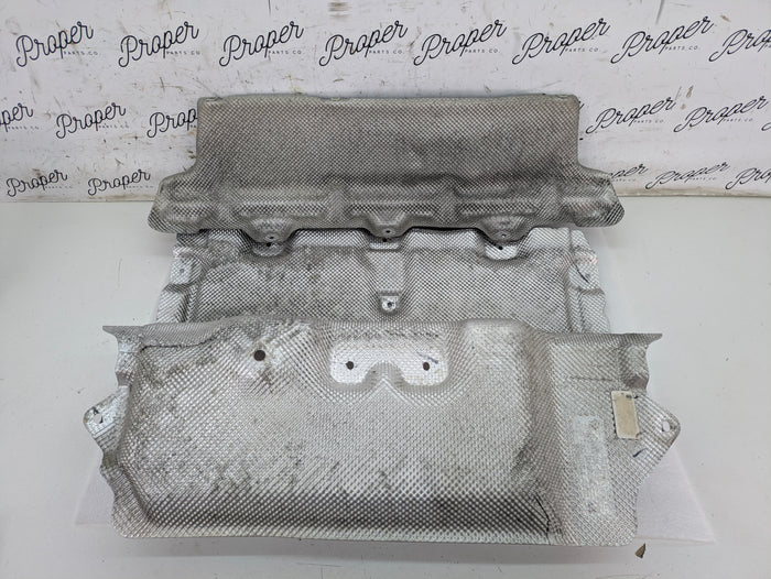 BMW G20 G22 G23 G26 330ix M340ix Front/Rear Muffler Exhaust Heat Shields 7340982/7341000