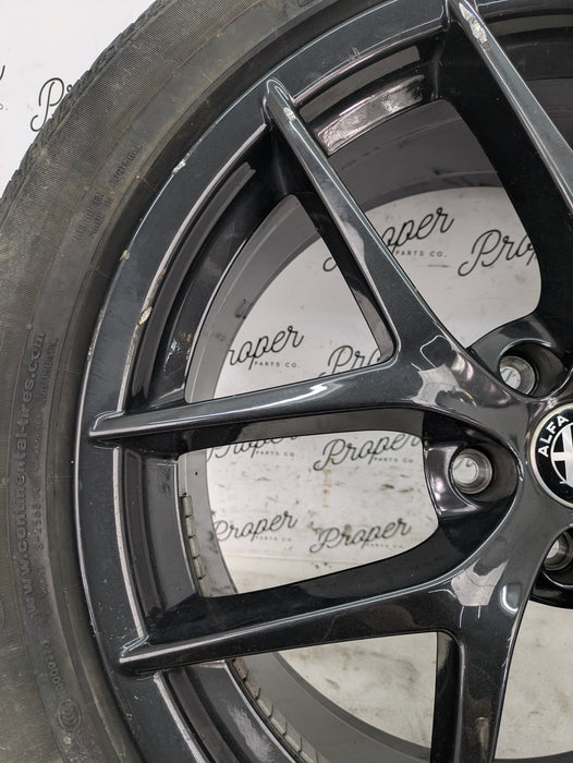 2021 Alfa Romeo Stelvio Wheel Set 8.5 X 20 Et 31 156117310 *Note*