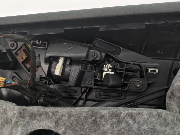 2016-2018 Audi 8U Q3 Left Front Driver Interior Door Panel Black 8U1867105 *Damage*