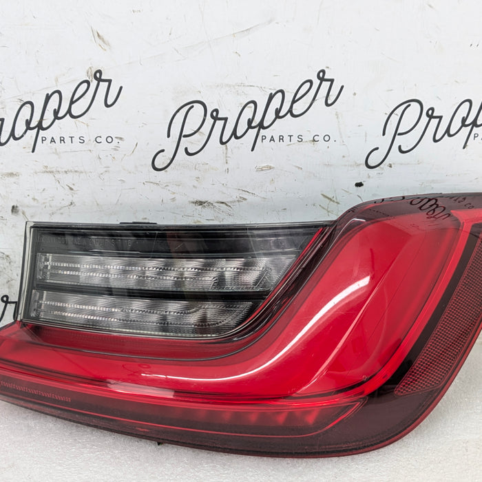 BMW G20 330ix M340ix 330ex G80 M3 Pre-LCI Right/Passenger Side Outer LED Tail Light 7495086/63217420452