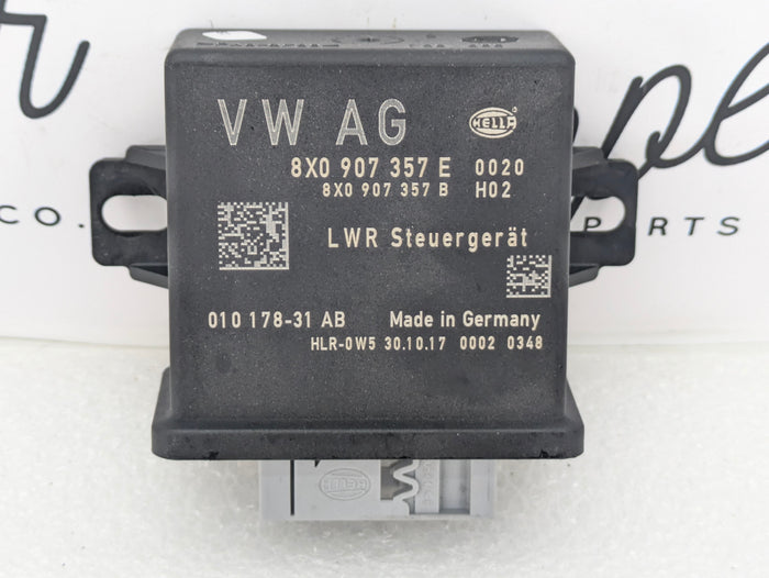2015-2018 Audi 8U Q3 Headlight Range Adjustment Control Module 8X0907357E