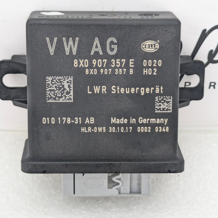 2015-2018 Audi 8U Q3 Headlight Range Adjustment Control Module 8X0907357E