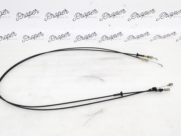 BMW E46 M3 330ci 325ci 323ci Convertible Folding Top Flap Latch Bowden Cables 8227907
