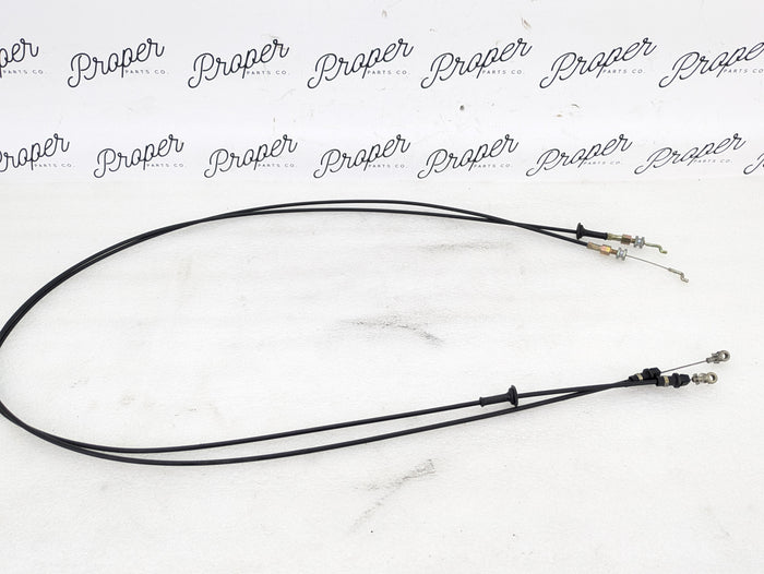 BMW E46 M3 330ci 325ci 323ci Convertible Folding Top Flap Latch Bowden Cables 8227907