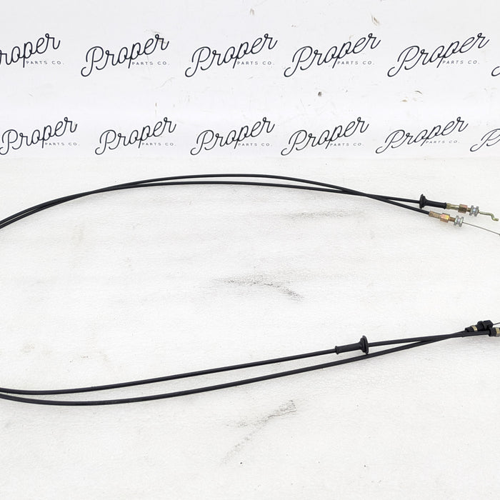 BMW E46 M3 330ci 325ci 323ci Convertible Folding Top Flap Latch Bowden Cables 8227907