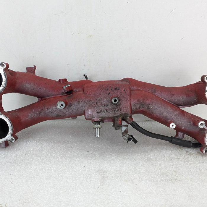 Subaru VA WRX STI EJ257 Engine Red Air Intake Inlet Manifold 14001AC360 *DAMAGED*