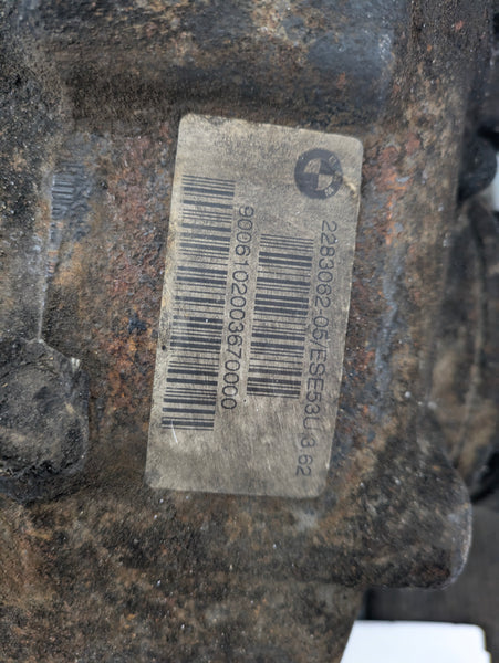 BMW E60 E61 M5 E63 E64 M6 Rear Limited Slip LSD Differential 3.62 2283062 *DAMAGED*