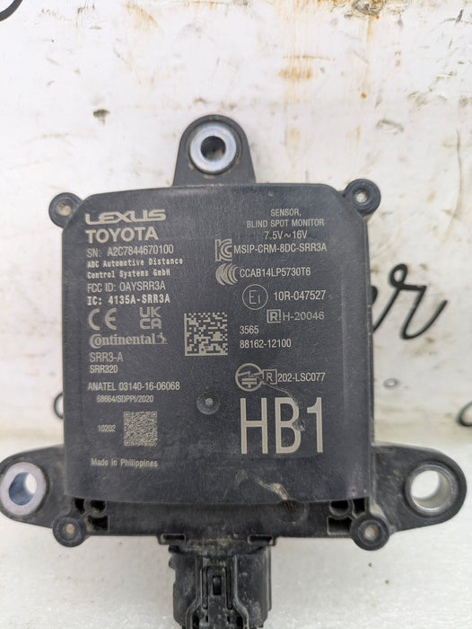 Toyota GZEA14 GR Corolla Rear Left/Right Blind Spot Detection Monitor Radar Sensor Module 88162-12100