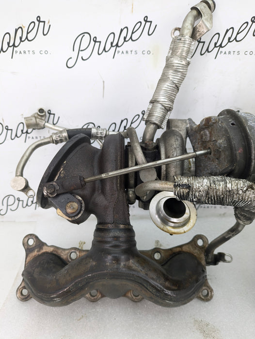 BMW E82 E88 E90 E92 E93 135i 335i N54 Turbo Chargers Exhaust Manifold Pair *CORE* 7583865
