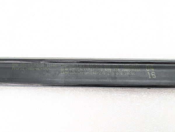 BMW E46 M3 Right Door Trim Molding Carbon Black (416) 51137893682
