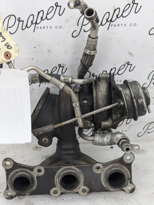 BMW E90 E92 E93 335i 335xi E82 E88 135i N54 Engine Front Turbocharger 7563685 *CORE*