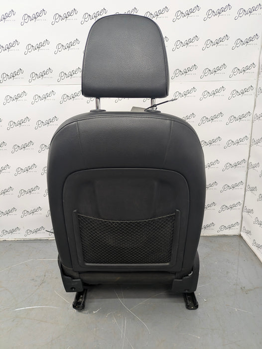 2018 Audi 8U Q3 Front Black Leather Seats Set Left Right Complete