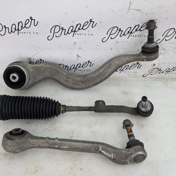 BMW F22 F23 228xi M235xi 230xi M240xi AWD Right/Passenger Side Front Control Arms Set W/Inner & Outer Tie Rod