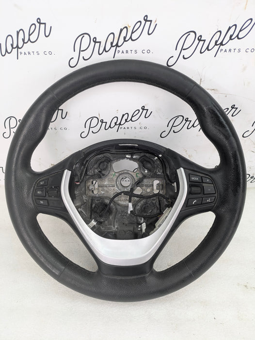 BMW F30 F31 F32 F33 F34 F36 3 & 4 Series Leather Heated Multi Function Sport Steering Wheel 32306854757