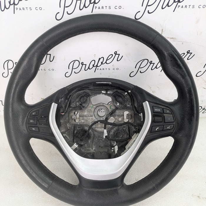 BMW F30 F31 F32 F33 F34 F36 3 & 4 Series Leather Heated Multi Function Sport Steering Wheel 32306854757