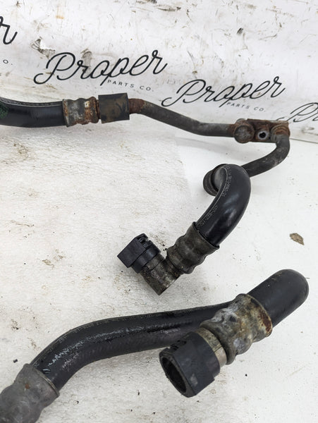 BMW F32 435xi 435i F30 335xi 335i N55 Engine Oil Cooler Inlet/Outlet Lines 17227639643/17227639644