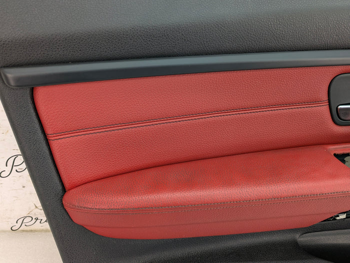 BMW F30 335xi M Sport Complete Red Interior Swap Kit Set Leather Coral Red Door Cards & Seats