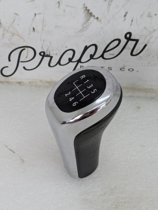 BMW E92 E90 E91 E93 3 Series 6 Speed Manual Transmission Chrome Shift Knob 25117566267