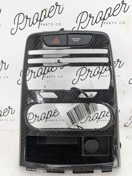 Hyundai BK1 Genesis Coupe Center Dash Trim Carbon Fiber U06795-3800