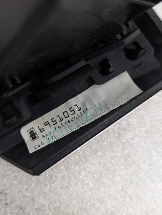 BMW E60 E61 M5 550i 535xi 530xi 525xi Aluminum Shadow Interior Console Door Vent Trim Set
