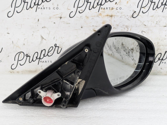 Porsche 996.2 911 Carrera 4 Right/Passenger Side View Mirror Schwarz/Black (041) 99673102010