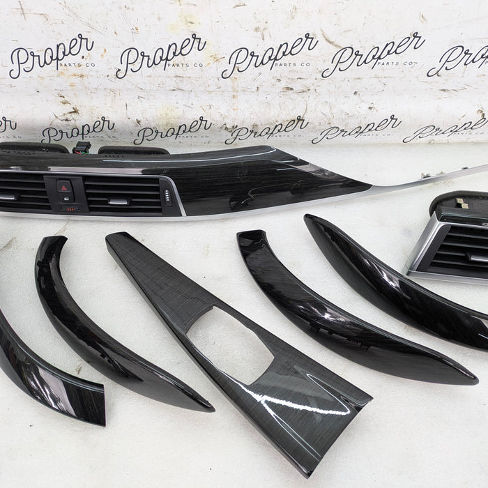 BMW F30 F31 3 Series Fine Wood Grain Interior Trim Set *NOTE*