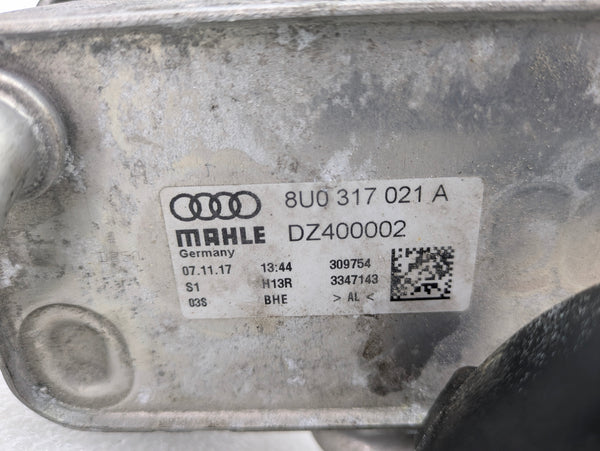 2015-2018 Audi 8U Q3 Automatic Transmission Oil Cooler 8U0317021A