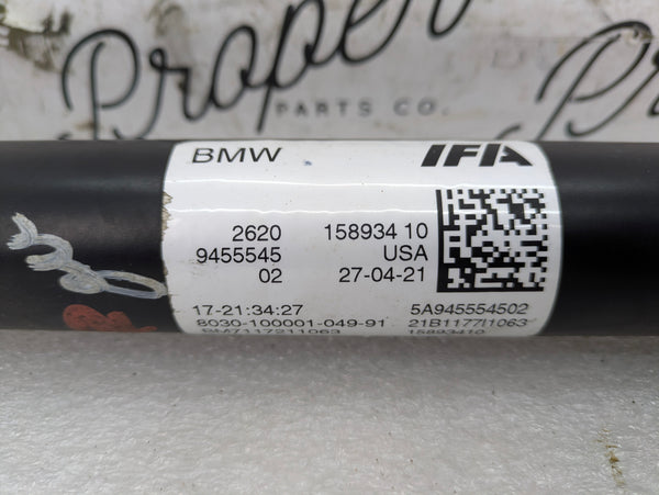 BMW G20 G22 G23 G26 330ix M340ix 330ex AWD/All-Wheel Driver Front Driveshaft 9455545/26208698362