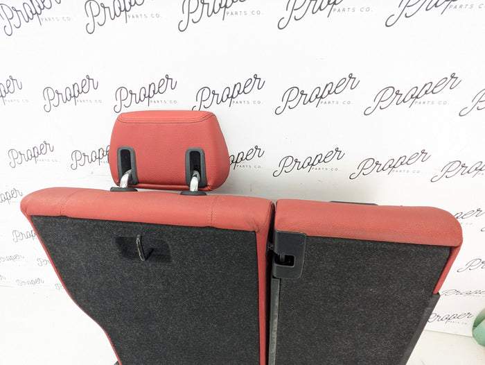 BMW F22 228xi M235xi 230xi M240xi Coral Red Dakota Leather Rear Seats Set