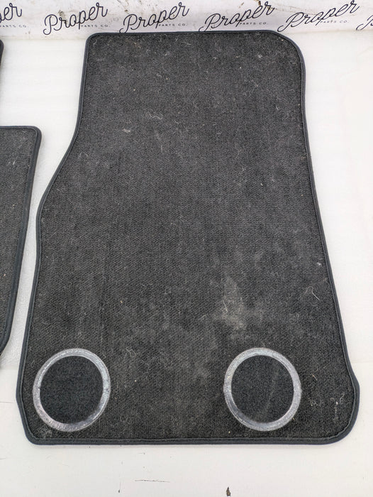 BMW F22 F23 228xi M235xi 230xi M240xi AWD Carpet/Summer Black Floor Mat Set 51477336076