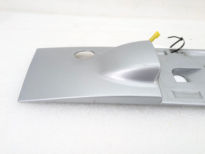 BMW Z3 M Roadster Trunk License Plate Trim Panel Color Arctic Silver (309) 2693055