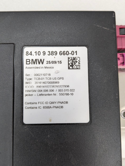 BMW F22 F23 228xi M235xi 230xi M240xi Telematics Communication Control Module Unit 9389660/9297787