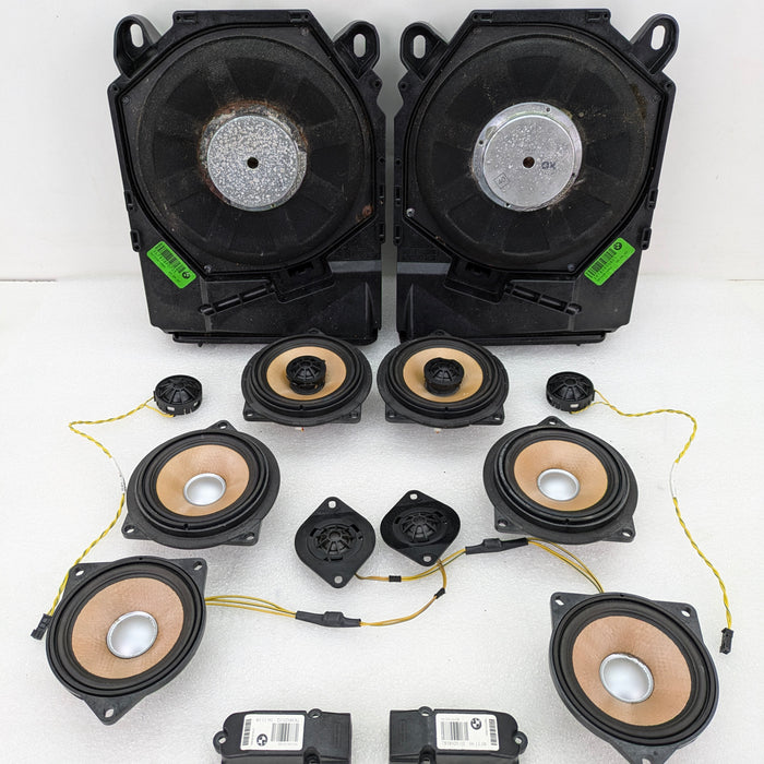 BMW E90 Sedan M3 335xi 328xi Individual Audio Sound System Speaker Set of 14 7838905