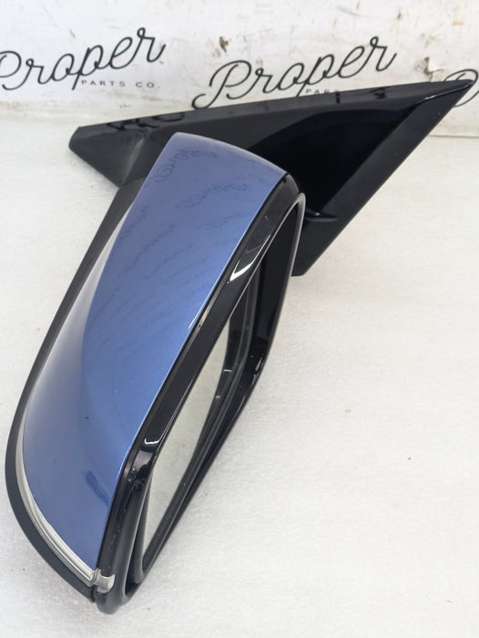 BMW F32 F33 F36 435xi 440xi 430xi 428xi Left/Driver Side View Mirror Estoril Blue (B45)